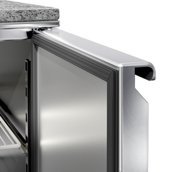 Saladette ECO - 900mm - 2 deuren - met glazen opzet voor 5x GN 1/6