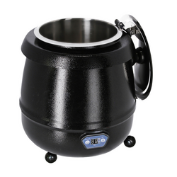 Soepwarmer - 9 liter - Digitaal - Zwart