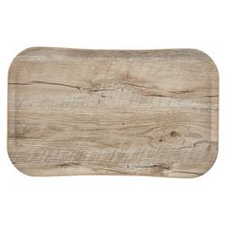 (12 Stück) CAMBRO | CENTURY™ - Fiberglas Tablett - GN 1/1 - Holzoptik Eiche hell - glatt