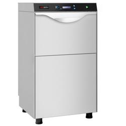 Lavastoviglie professionale a doppia parete - Elettronica - 3,9kW - con dosatori detergente e brillantante
