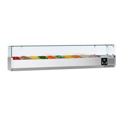 Βιτρίνα Ψύξης / Παρουσίασης PREMIUM - 2000x335 χλσ. - 10x GN 1/4