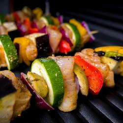 Gas Lavasteingrill - 9 kW - Grillrost fest