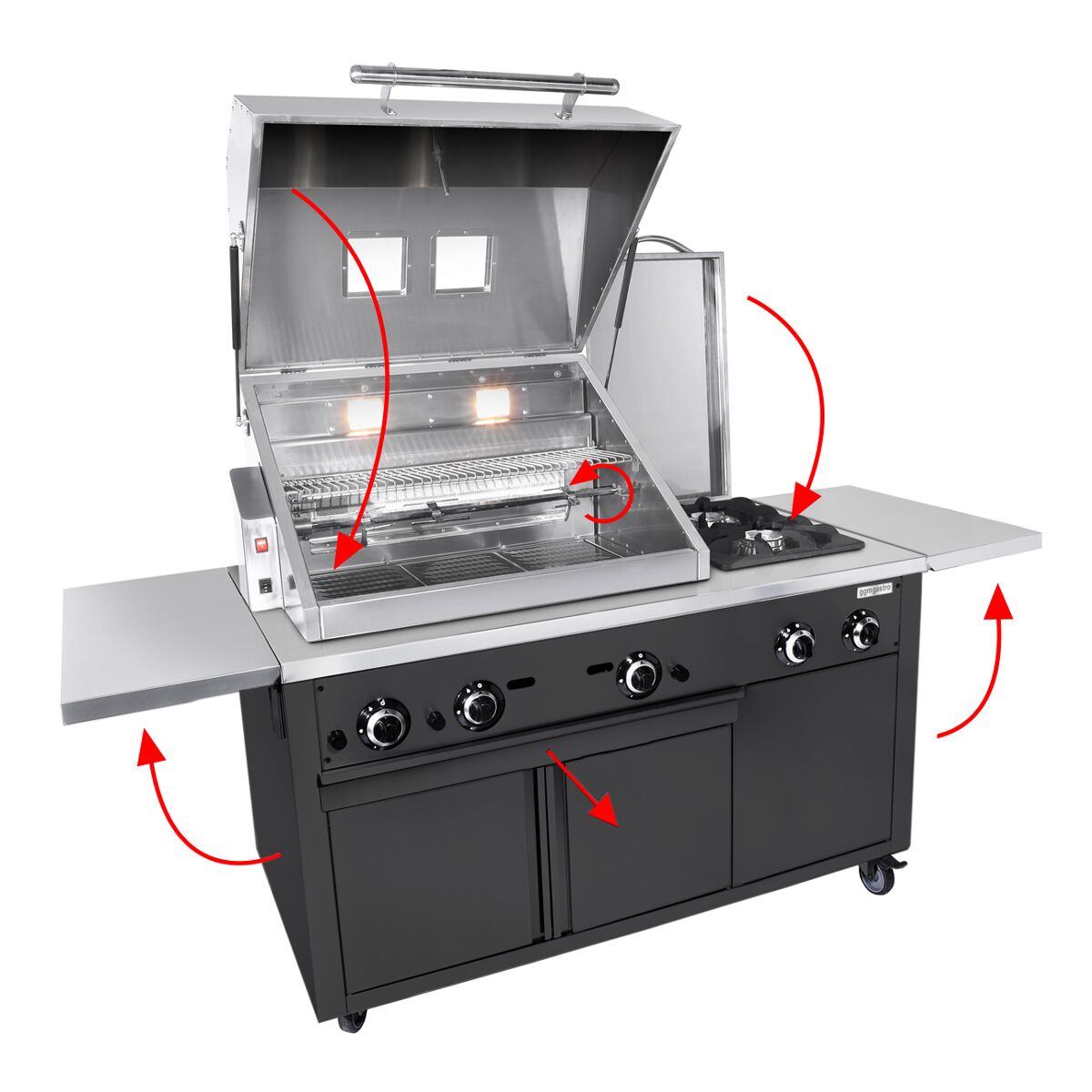 Professional outdoor grill best sale