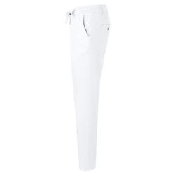 (6 peças) Karlowsky - calça chinos masculinos estiramento moderno - branco - tamanho: 50