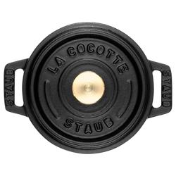 STAUB | LA COCOTTE - Kookpot - Ø 120mm - Gietijzer - Zwart