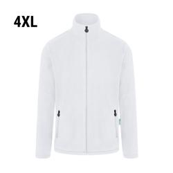 KARLOWSKY | Heren Werkkleding Fleece Jas Warm-Up - Wit - maat: 4XL