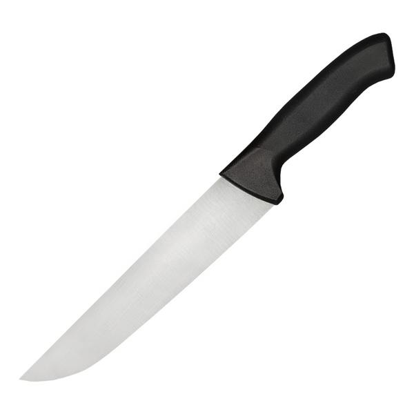 Vleesmes - Lemmet: 210mm - recht - RVS