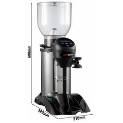 Moulin à café – 2 kg – 77 dB – Avec dosage automatique – Corps en acier inoxydable         