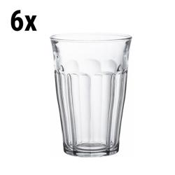 (6 pcs) Duralex | Hi Ball Glass - PICARDIE - 360 ml - Clear