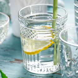 (12 piezas) ROME - Vaso multiuso para beber - 35 cl - Transparente