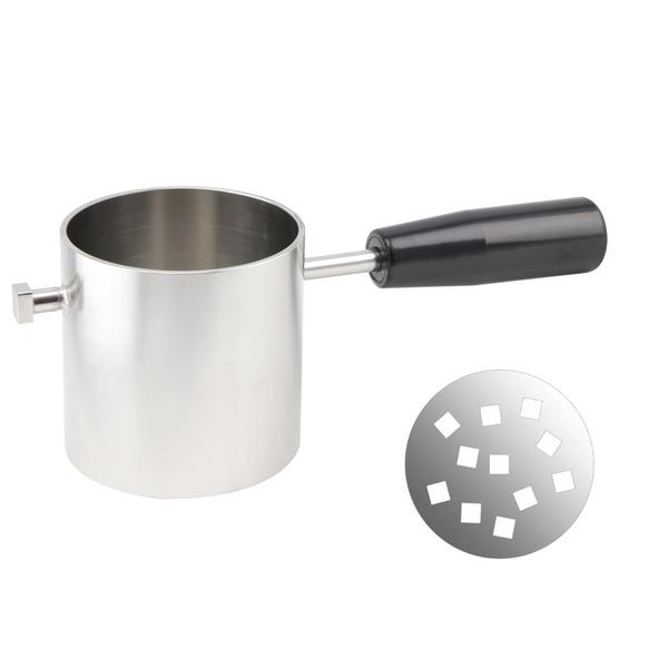 Tésztanyomó matrica SEPMFGE-OK - Pommes Frites - rozsdamentes acél - 210x80 mm - H 78 mm - kompatibilis: SEPMFGE-OK#KSEPGE1 & SEPMFGE-OK#KSEPGE2 - fedő nélkül