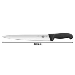 VICTORINOX | FIBROX - Coltello per prosciutto - a punta - Lama: 300mm