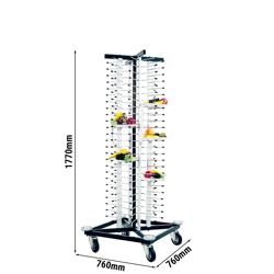 Tellerstapler - 0,76 x 0,76 m