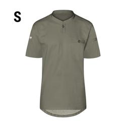 (6 stuks) KARLOWSKY | Korte Mouw Heren Werkshirt Performance - Salie - maat: S