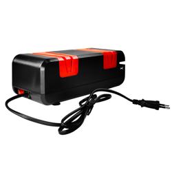 Electric Knife Sharpener (15° groove) - Low-Noise Operation - 220x88x73mm - Red & Black