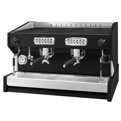 Espressokone "Eminence" - 2-ryhmäinen - esiuuttojärjestelmä & 2 höyrysuutinta - musta