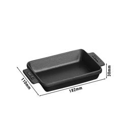 STAUB | SPECIALITIES - Mini casseruola - 180x110mm - Ghisa - Nero