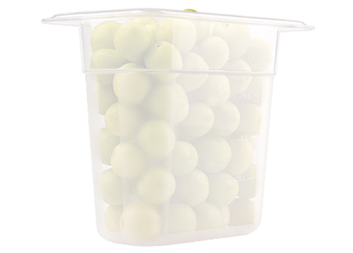 Polypropylen behållare GN 1/9 - färdiga - Höjd 65mm