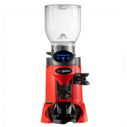Coffee grinder - 2 kg - 63dB - With automatic dosing - Red