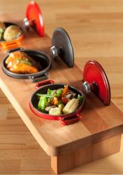 Pot stand – Wooden - 3 Pots - 176x541 mm (W×D) - Fits SMTK100O - Pots Not Included