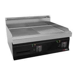 Elektrikli Pleyt Izgara -  7,1 kW - Pürüzsüz & Oluklu