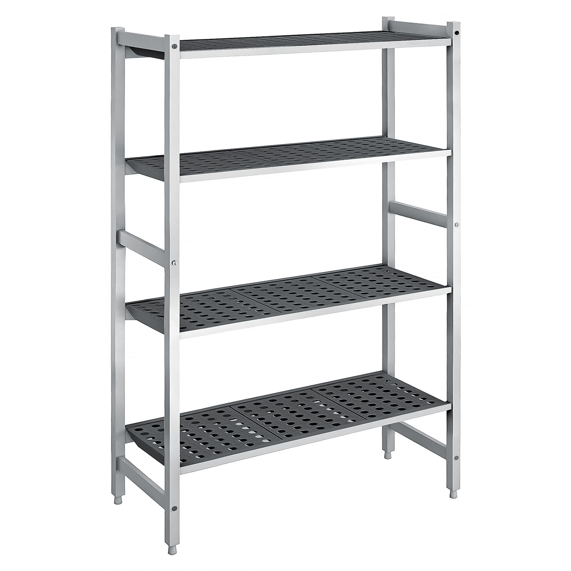 Étagère de base en aluminium - 1080 x 1800 mm - Capacité de charge : 900 kg