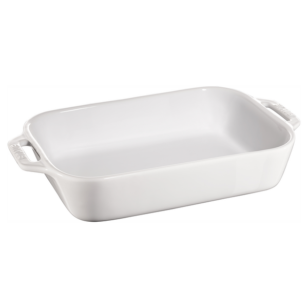 STAUB | CERAMIQUE - Форма для запікання - 270x200 мм - Керамічна - Чисто-білий