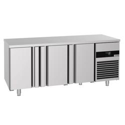 طاولة مبردة للمخابز PREMIUM - 2100x800mm - مع 3 باب - 456 لتر