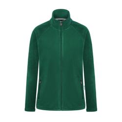 KARLOWSKY | Women's Workwear Fleece Jacket Warm‑Up – Forest Green - XXL - Recycled Polyester