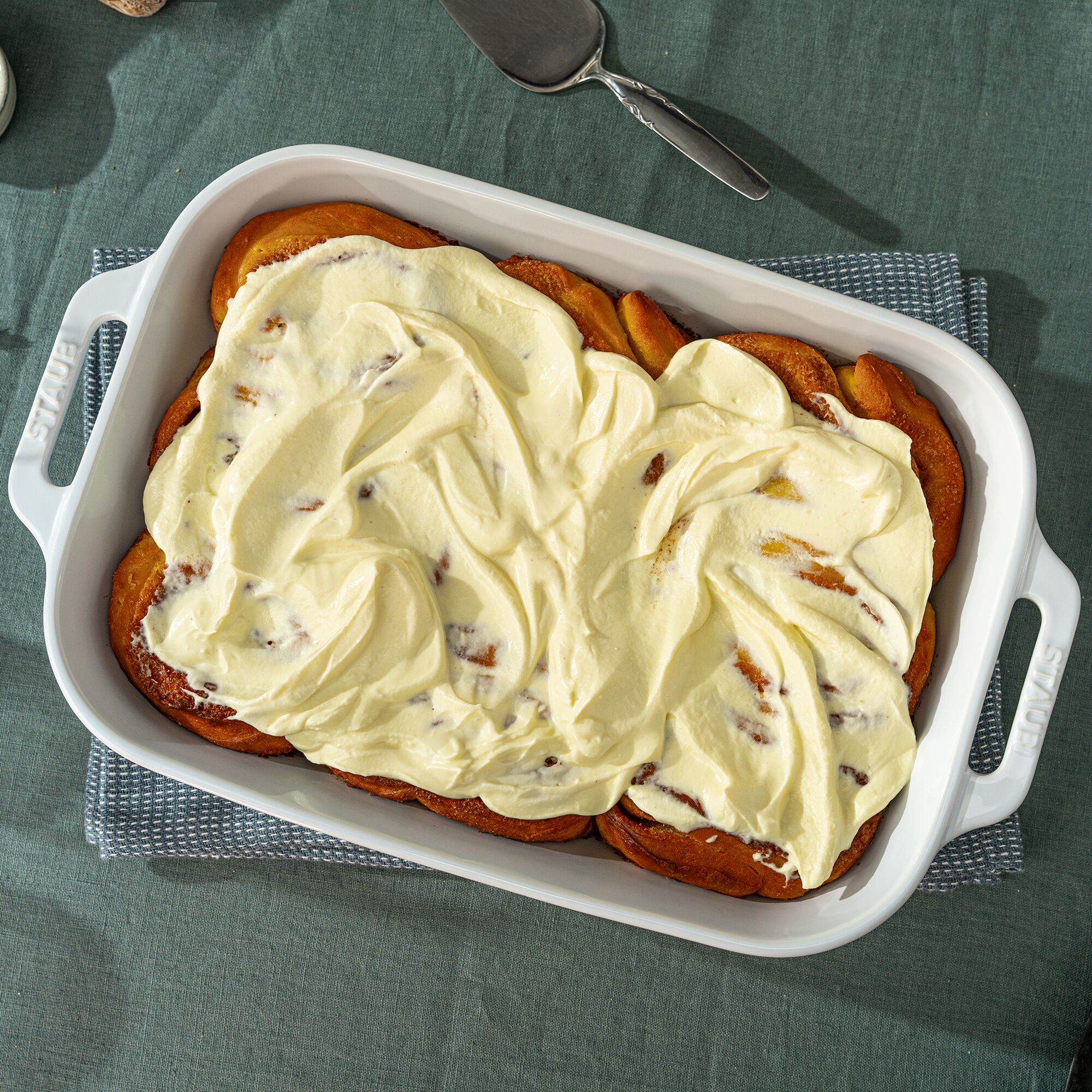 STAUB | CERAMIQUE - Plat à four - 340x240mm - Céramique - Blanc pur	