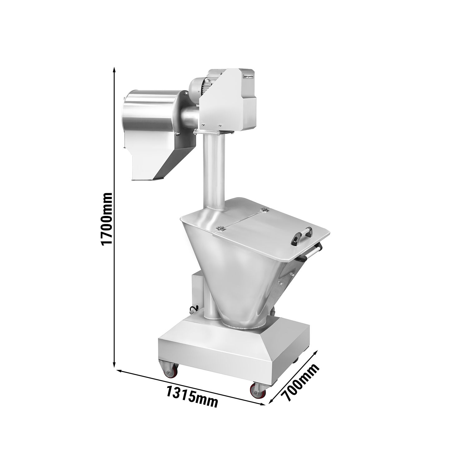 Tamiseuse à farine de boulangerie - 1 kW - capacité : 50 kg