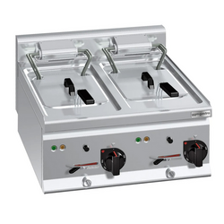 Friteuză electrică 10+10 litri (12 kW)