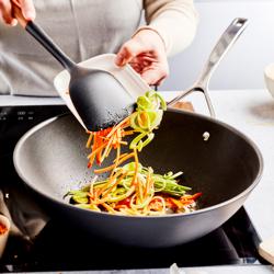 DEMEYERE | Alu Pro 5 Wok – Ø30 cm - Aluminium - Non-Stick - Induction - No Lid