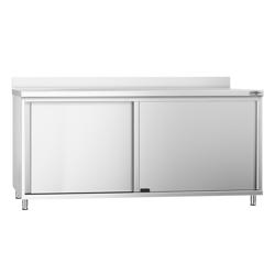 Armário de Trabalho PREMIUM - 1800x600mm - com portas de correr & espelho sanitário