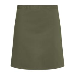 (6 bucăți) Karlowsky Basic - șorț scurt - verde oliv