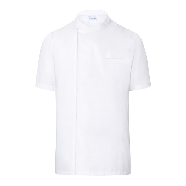 KARLOWSKY | Bluza kucharska z krótkim rękawem - Biały - Rozmiar: XS	