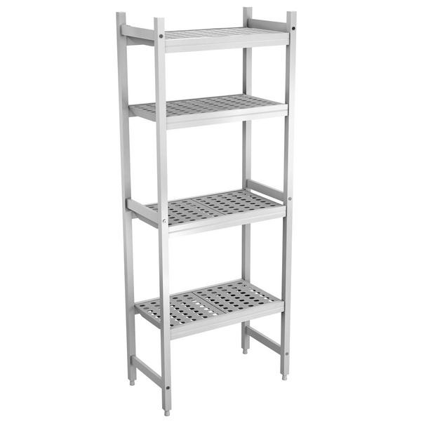 Aluminium Grundregal - 655x1800mm - Tragkraft: 600 kg