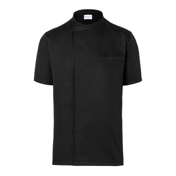 KARLOWSKY | Short Sleeve Throw Over Cooking Shirt - Black - Size: M