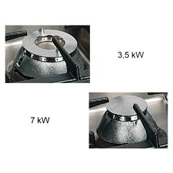 Gasspis 2 x brännare (10,5 kW)