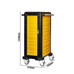 Chariot thermique - neutre - 19x GN 1/1
