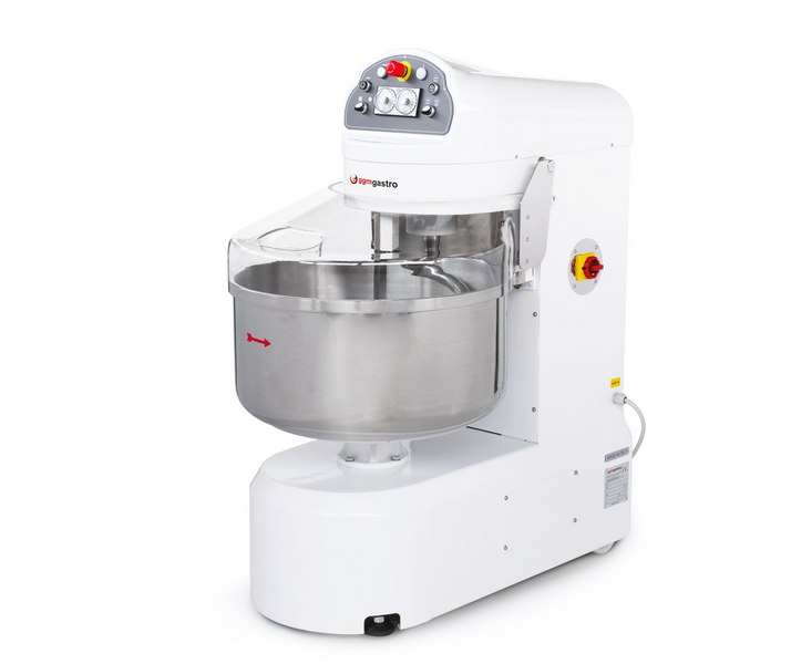 Pastane Spiral Hamur Yoğurma Makinesi - 131 Litre / 80 kg - 2 Hız Ayarlı - Sabit Kazanlı