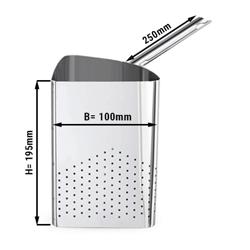 (Set of 3) Pasta Pot Strainer Insert – Compatible with NSK24