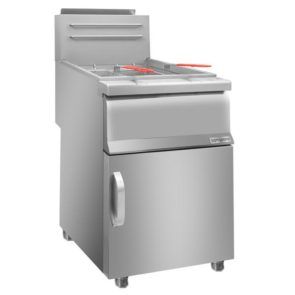 Gasfriteuse - 30 liter - 45 kW - met aftapkraan