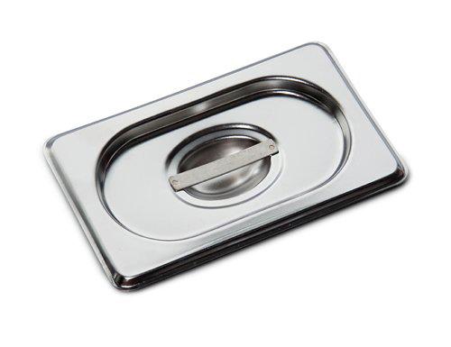 RVS - GN-deksel GN 1/9 - hoogte: 24mm - 175x108mm