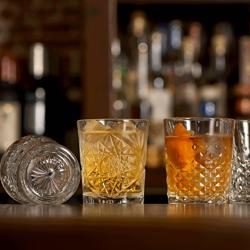 (6 szt.) Szklanka wysoka do drinków - Libbey, Hobstar - 355ml - Transparentna - do zmywarki; zestaw 6 szt.