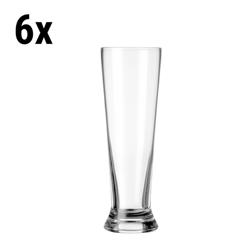 (6 pieces) Premium Beer Glass Set – 30 cl - Clear - Dishwasher Safe