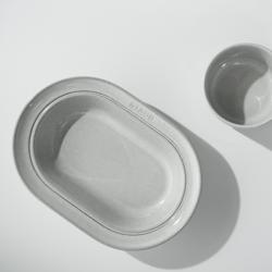 STAUB | DINING LINE - Tányér - mély - 250mm - Kerámia - Fehér szarvasgomba