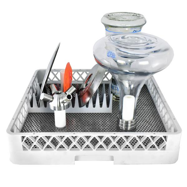 Commercial Shisha Hookah Dishwasher Basket – 500x500mm - Fits GS405SA - 4 Shishas - Plastic