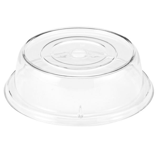 (12 Stück) CAMBRO | CAMCOVERS® - Tellerabdeckhaube aus Camwear® - Polycarbonat - ø 232mm - Transparent