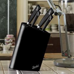 BERKEL | BAG - Ceppo di coltelli - Nero